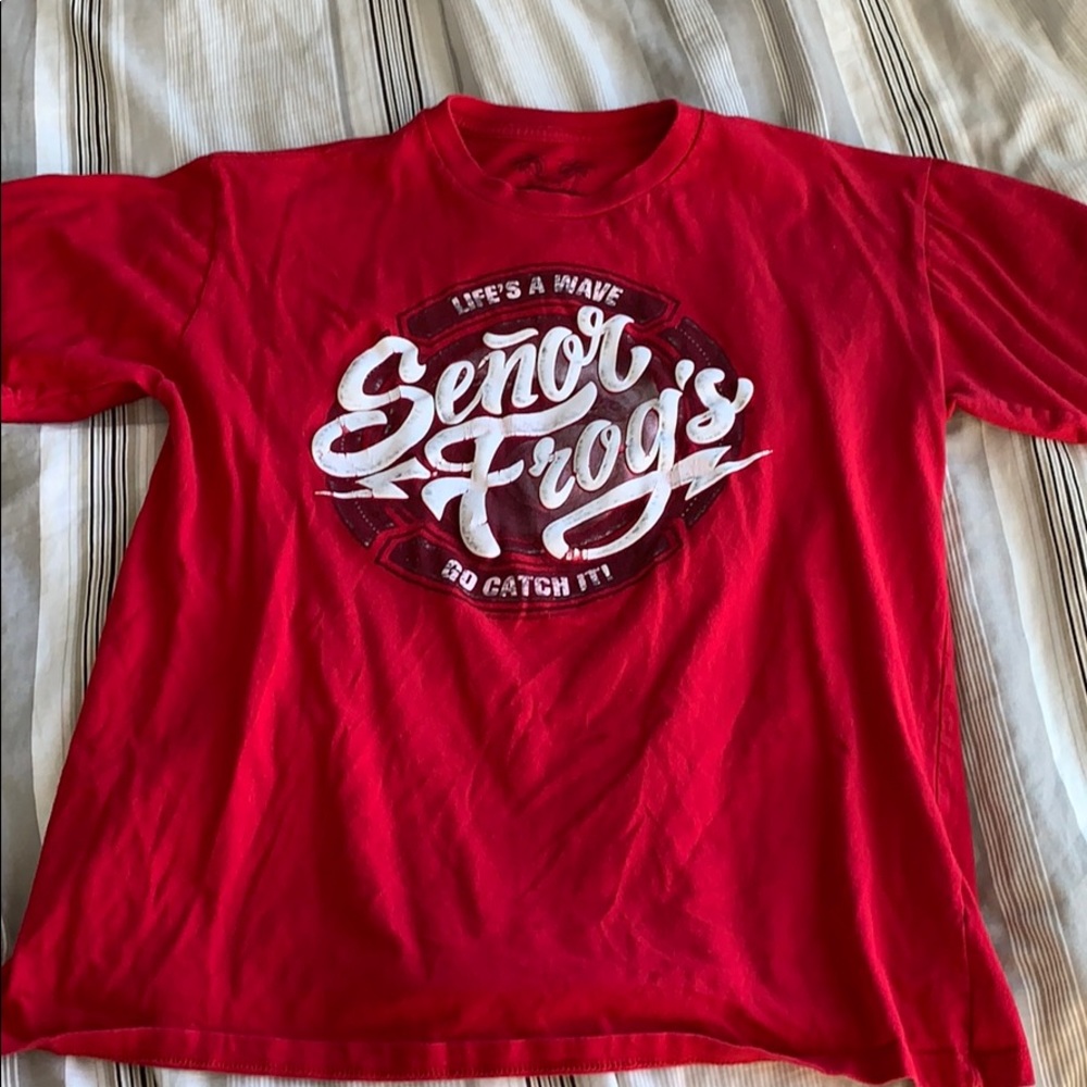 Señor Frogs shirt